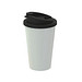 Kaffeebecher Premium Deluxe, 350 ml, weiß/schwarz