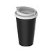 Kaffeebecher PremiumPlus, 350 ml, schwarz/weiß