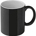 Kaffeetasse aus Keramik , 300 ml, schwarz
