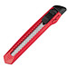 Kartonmesser aus Kunststoff, rot