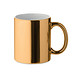 Keramikbecher metallic 300 ml HOLLY, Golden