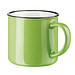 Keramiktasse Camper, 360 ml, hellgrün