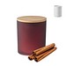 Kerze im Glas 200 g KEOPS MEDIUM, Bordeaux