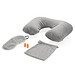 XD COLLECTION Reise-Set Komfort, grau