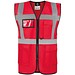 Korntex® Comfort Warnweste Hamburg, Multifunktional, M, Rot