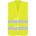 Korntex® Warnweste Freiburg, 2 Klett, XXL, Signal-Gelb