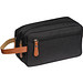 Kosmetiktasche aus Polyester, schwarz