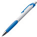 Druckkugelschreiber Mao, blaue Mine, blau