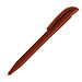Kugelschreiber Total MADE IN EUROPE, blaue Mine, maroon