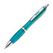 LANCE® Kugelschreiber Rio, blaue Mine, petrol-transparent