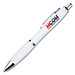 LANCE® Kugelschreiber Rio, blaue Mine, weiß-opak