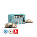 Lebkuchen Mini 4er in Werbebox, inkl. Druck