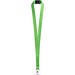 LEEDS. Lanyard aus Polyester mit Sicherheitsverschluss, Hellgrün