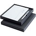 Legato Elegance A5 Hardcover Notizbuch mit Tintenroller Set, weiss