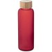LILLARD. Flasche aus Borosilikatglas mattiert 500 ml, Rot
