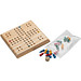 LUDO Spiel aus Holz, braun