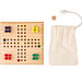 Ludo-Spiel aus Holz Yasir, Braun
