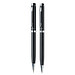 SWISS PEAK® Schreibset Luzern, blaue Mine, schwarz