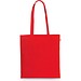 MADEIRA. Tasche aus 100% organische Bauwolle (140 g/m²), Rot