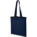 Madras Baumwoll Tragetasche, navy