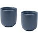 Male 90 ml Keramik Espressotassen – 2er Set, Hale Blue