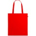 MAPUTO. Tragetasche aus 190T Polyester aus recyceltem (100% rPET), Rot