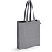 MARACAY. Baumwolltasche aus recycelte Baumwolle (70%) und Polyester (30%rPET) (140g/m²), Dunkelgrau