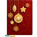 Marken Wand Adventskalender, Alpenmilch-Schokotäfelchen, Christbaumkugeln Gold
