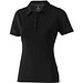 ELEVATE Damen Stretch Poloshirt Markham, schwarz, S