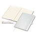 Geiger-Notes Match-Book Creme Bestseller Notizbuch A5 Cover-Star matt, inkl. Druck, weiß