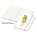 Geiger-Notes Match-Book green+blue Notizbuch A5 Cover-Star Recycling-Matt, inkl. Druck auf Einband, weiß