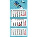Geiger-Notes Monats-Wandkalender Maxi Light 3 Bestseller inkl. 4C-Druck, Österreich
