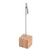 Memohalter CUBE,braun, silber