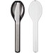 Mepal Ellipse Besteckset, schwarz