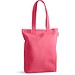 MERIDA. Tragetasche (220 g/ m²) aus Baumwolle (50%), recycelter Baumwolle (30%) und polyester (20% rPET), Rosa
