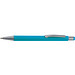 Metall-Druckkugelschreiber mit Touch-Funktion Salt Lake City, blaue Mine, hellblau
