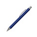 Metall-Kugelschreiber Mailand, blaue Mine, blau-metallic