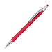 Metall-Druckkugelschreiber mit Touchfunktion, blaue Mine, rot