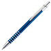 Metall-Kugelschreiber Warschau, blaue Mine, blau