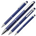 Metall-Touch-Kugelschreiber Elegance, blaue Mine, blau