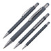 Metall-Druckkugelschreiber mit Touch-Funktion Salt Lake City, blaue Mine, anthrazit
