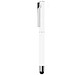 uma® Metall-Rollerball Straight, schwarze Mine, weiß