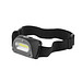 METMAXX® Kopflampe BlackChargeHeadgear, schwarz / grau