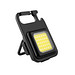 Metmaxx® LED MegaBeam Lampe MiniSquareLightReCharge, schwarz