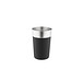 Metmaxx® SteelColourCup, silber/schwarz