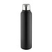 METMAXX® Edelstahl-Trinkflasche High Tech, 500 ml, schwarz / silber