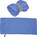 Mikrofaser Handtuch mit Gummiband , blau