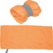 Mikrofaser Handtuch mit Gummiband , orange