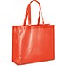 MILLENIA. Tragetasche aus laminiertem Non-Woven (110 g/m²), Rot