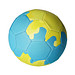 Mini Fußball Verao, blau/grün
